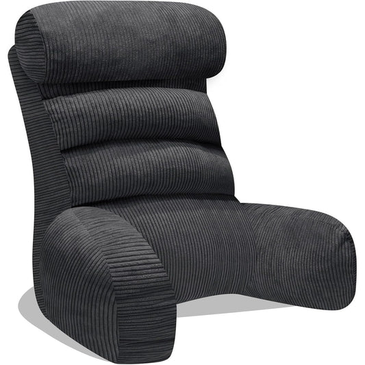 245233 - SOOYUZXXED Jastëk Leximi për Krevat dhe Divan, 65 * 30 cm, Ngjyrë Qymyri