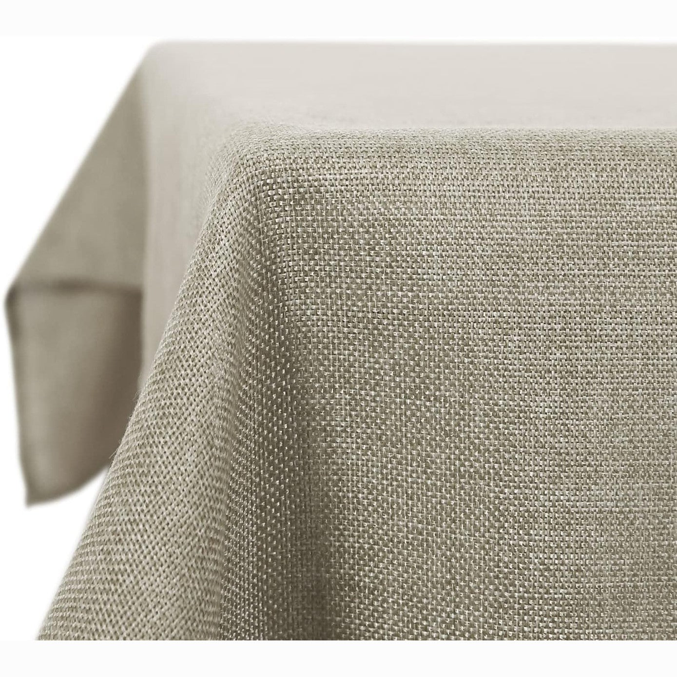 257250 - Deconovo Mbulesë tavoline drejtkëndëshe, 130x220 cm, e papërshkueshme nga uji, rezistente ndaj njollave