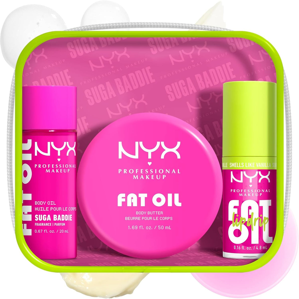 303152 - NYX Professional Makeup SUGA BADDIE Set Kremi Vanilje me 3 Pjesë, 50 ml.