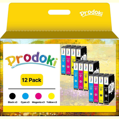 266887 - PRODOKI 604 XL Fishekë boje për Epson XP 2200, Pako me 12 printerë