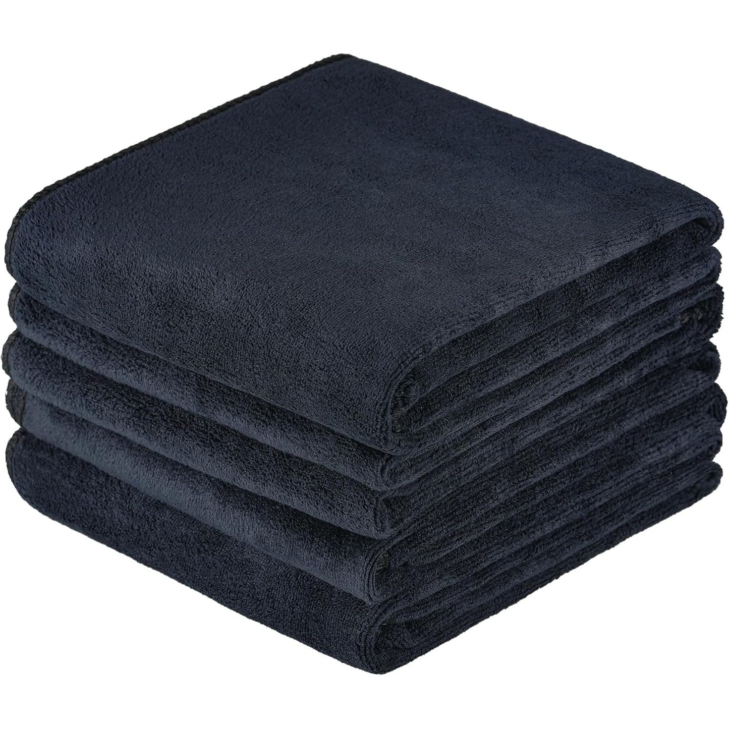 258172 - STARVORTEX PESHQIR PALESTRE ME 4 COPË, PESHQIR MIKROFIBRE 75 X 35 CM, PESHQIR TË BUTË MIKROFIBRE, PESHQIR PALESTRE PËR BURRA DHE GRA, PESHQIR JOGE ME THITHJE TË FORTË TË UJIT