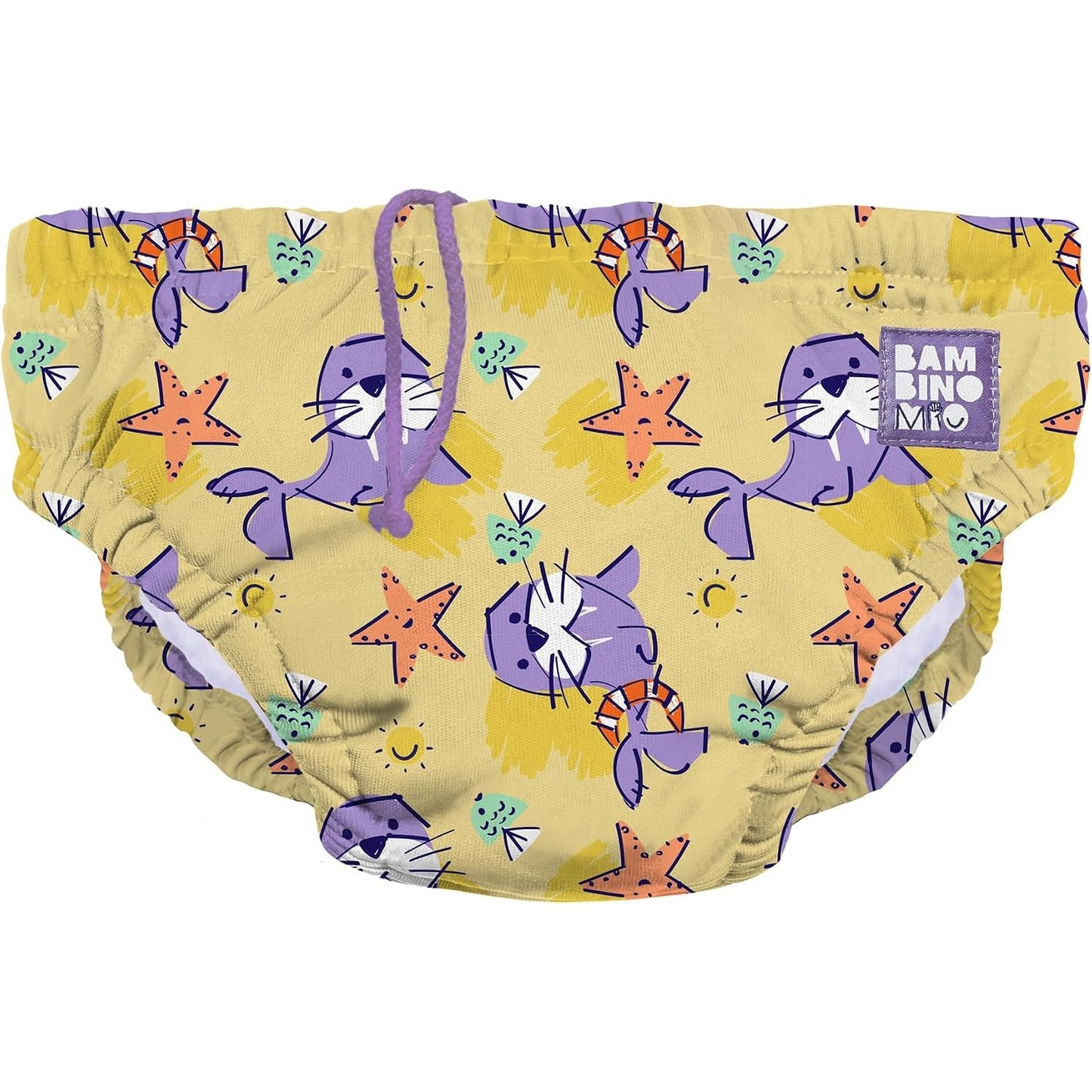317784 - BAMBINO MIO Rroba banje me stil, të papërshkueshme nga rrjedhjet dhe të lehta, me kapak, (6-12 muaj)