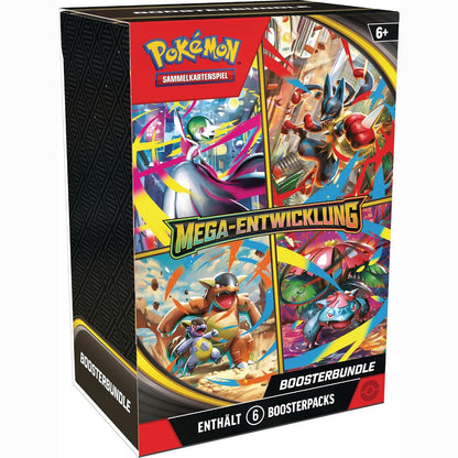 293256 - POKÉMON Lojë me Letra Tregtare: Paketa Përforcuese Mega Evolution (6 paketa përforcuese)