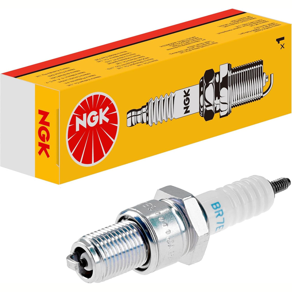 335261 - NGK KANDELE BR10ES, 4832 | Kuti e Verdhë | 1 copë