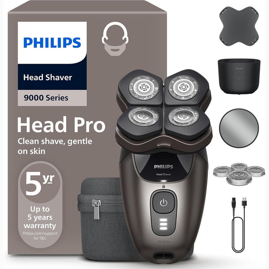 271025 - PHILIPS Makinë rroje Head Shaver Pro Series 9000, HS9980/15, kokë fleksibile 360°