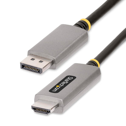 268002 - STARTECH Kabllo Adaptori DisplayPort në HDMI, 8K 60Hz, 4K 144Hz, HDR10, DP 1.4 në HDMI 2.1 - Konvertues Aktiv Video, Adaptor Monitori DisplayPort në HDMI