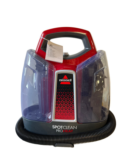 116271 - BISSELL SpotClean ProHeat, Pastrues Qilimash, Pastrues Njollash me Teknologji HeatWave, Lavatrice Tapicerie për Shtëpi dhe Makina, Motor 330W, Modeli 36988