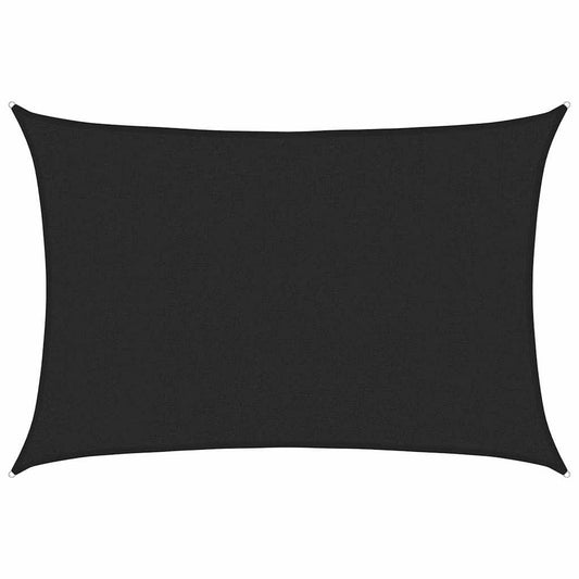 291614 - VIDAXL Velë hijeje dielli vidaXL 160 g/m² e zezë 3x5 m HDPE