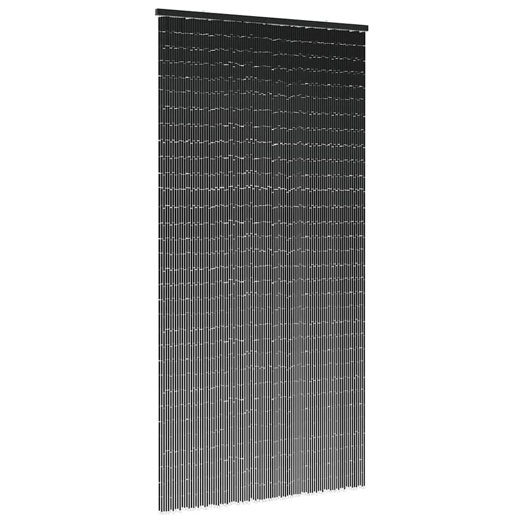 291325 - VIDAXL Perde Dere kundër Insekteve, Gri e Errët 100x220 cm, Bambu