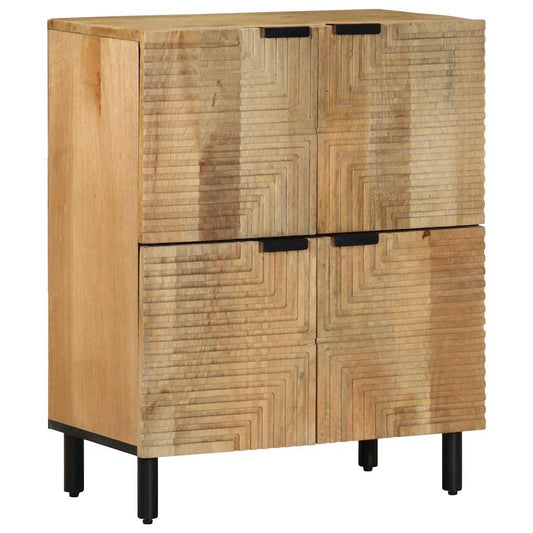 244682 - VIDA XL Bufe Kafe 60x33x75 cm Dru i Masturbuar Mango