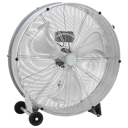 291368 - VIDAXL Ventilator daulleje me rrotë 79 x 37 x 82 cm Alumini