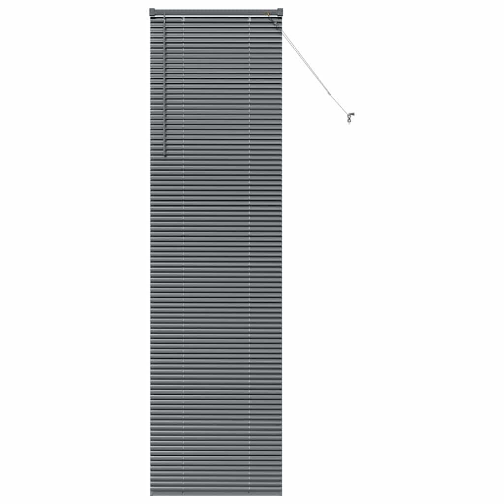 291385 - VIDAXL Perde Veneciane Gri e Errët 220 x 60 cm Alumini
