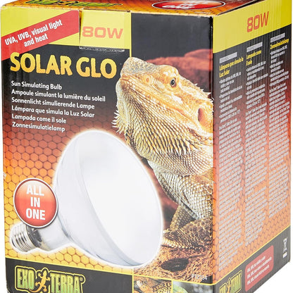 250611 - EXO TERRA Llambë Solar Glo, simuluese e dritës së diellit, 80W, prizë E27, 1 copë (1 pako)