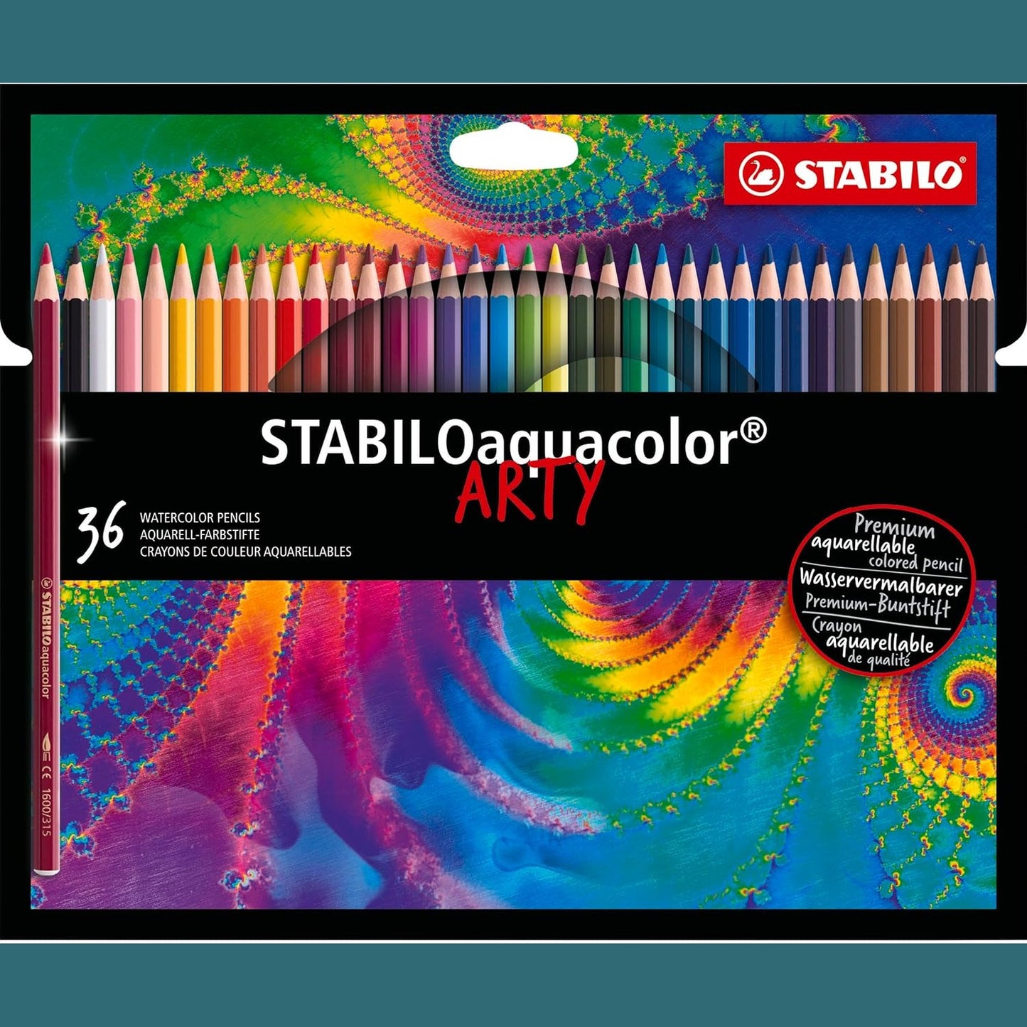 268947 - STABILO Lapsa me bojëra uji STABILOaquacolor ARTY Set me 36 ngjyra
