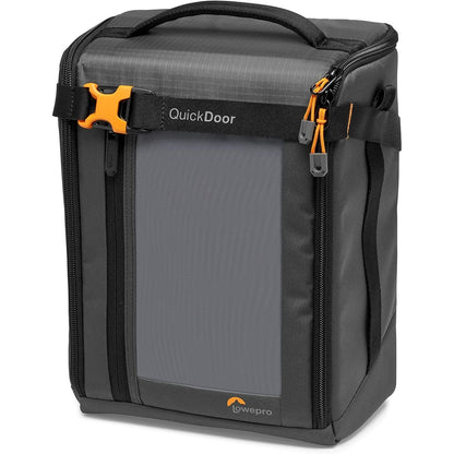 268188 - LOWEPRO Çantë për kamera GearUp Creator Box Extra-Large II, pa pasqyrë dhe DSLR, material i ricikluar, portokalli, ndarje të brendshme të mbushura, gri