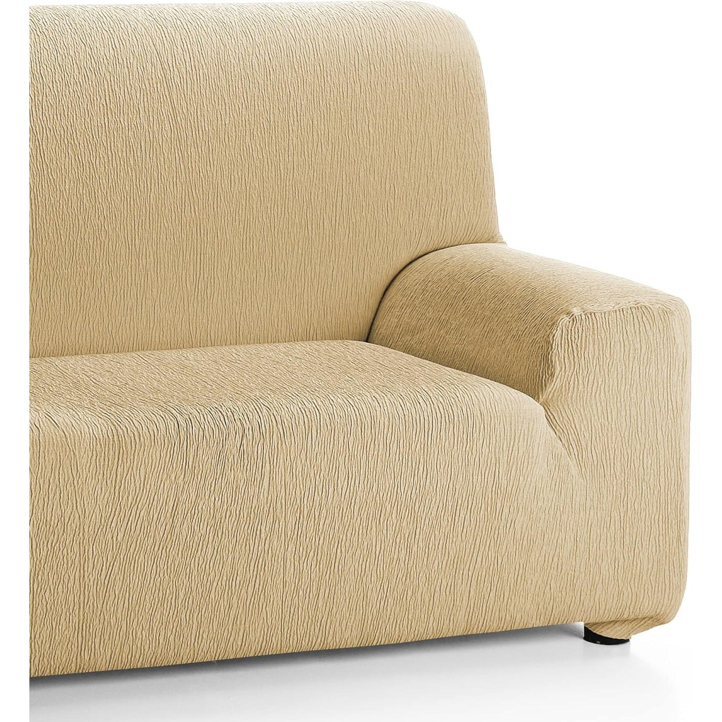 28511 - MARTINA HOME Mbulesë Emilia, Material Pëlhurë, Ngjyrë Bezhë, Për 3 Vende (170-220 cm)