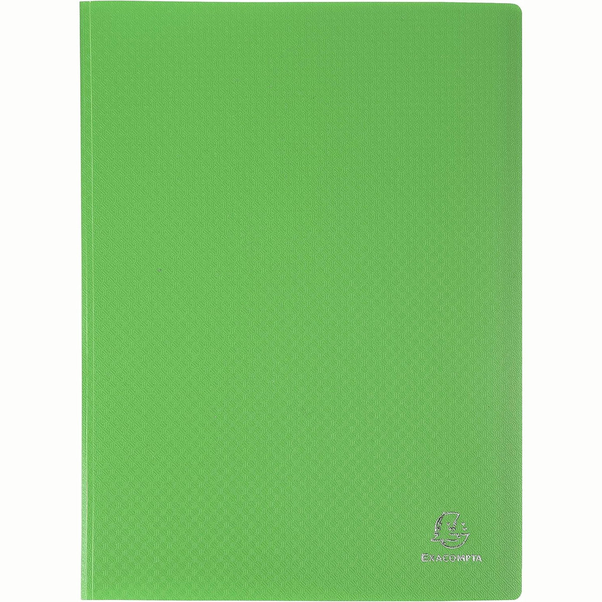 310487 - Exacompta - Ref. 8853E - Mbrojtës Dokumentesh OPAK - 50 xhepa kristali të lëmuar - 100 pamje - A4 - 24 x 32 cm - mbulesë polipropileni gjysmë e ngurtë - jeshile e çelët