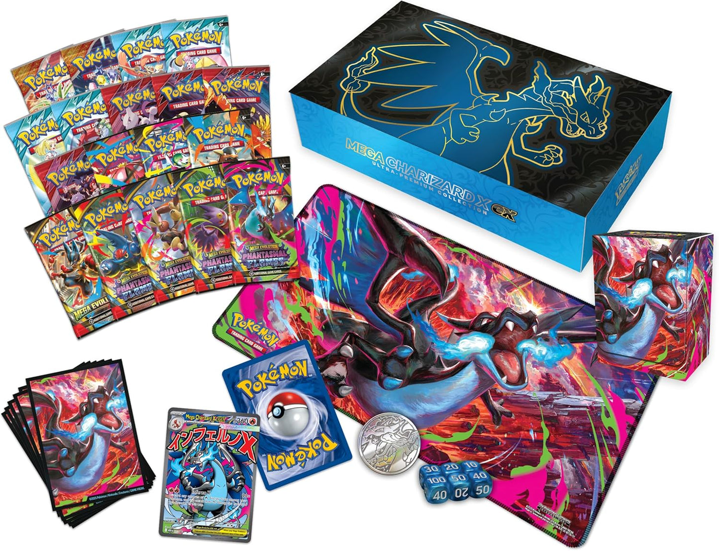 150999 - Pokémon TCG: Mega Charizard X ex Ultra-Premium Collection