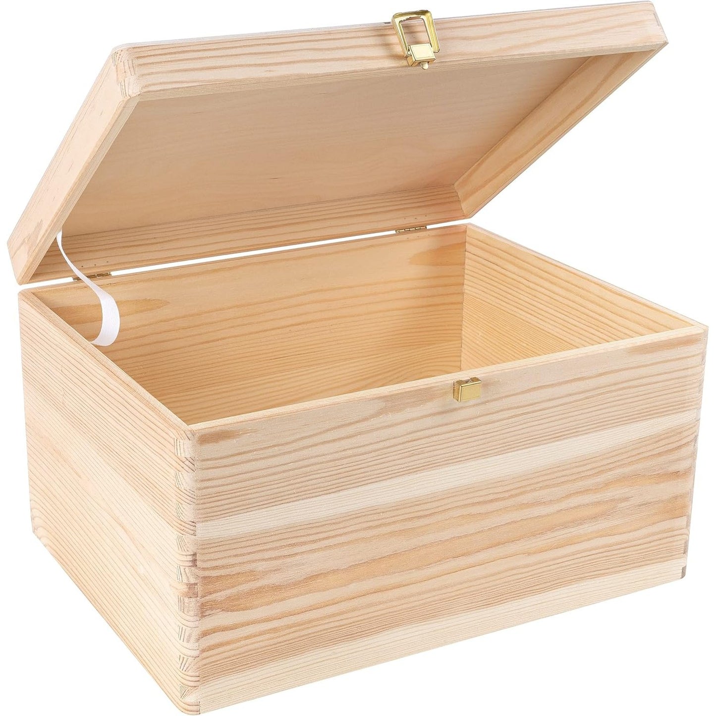 222867 - Kuti Dekorative Druri Ruajtjeje me Shul, 40 x 30 x 24 cm (+/- 1 cm), E Palyer dhe e Papërpunuar