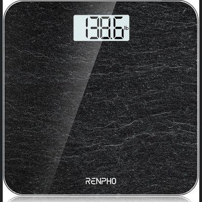 271768 - RENPHO, Peshore Dixhitale Banjo, Peshore Elektronike me Sensorë me Saktësi të Lartë, Ekran LED, Mermer, Core 1S