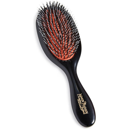 320868 - MASON PEARSON FURÇË FLOKËSH BN3 HANDY: Boar Bristle, Najloni Tufts, Pastrues, Kuti Dhurate