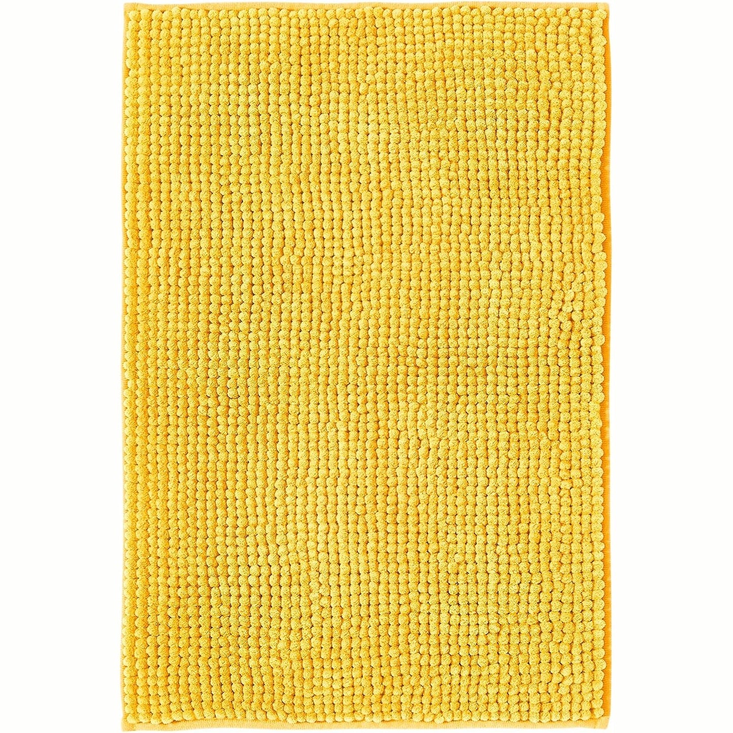 288443 - DECOMIRA Qilim Banjoje Anti-Rrëshqitës 50x80 cm, Shenil, I Lahet, I Verdhe
