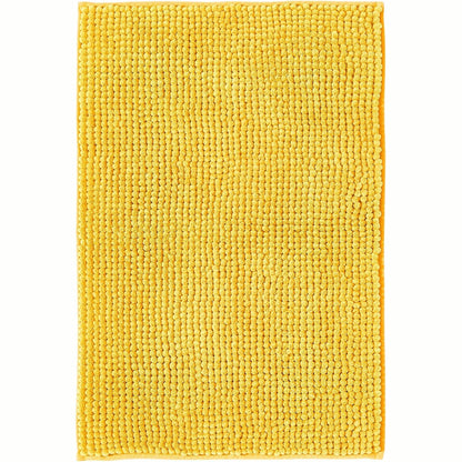 288443 - DECOMIRA Qilim Banjoje Anti-Rrëshqitës 50x80 cm, Shenil, I Lahet, I Verdhe