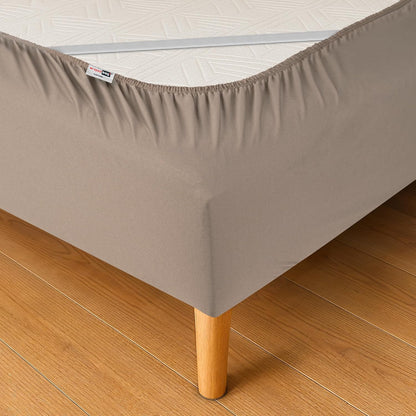 223858 - Mbulesë shtrati WRAPPYBAG 90 x 200 cm me skaje elastike, ngjyrë taupe, 6 madhësi në dispozicion