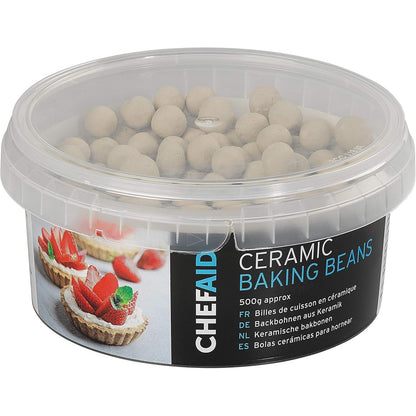 263616 - CHEF AID Rruaza qeramike të ripërdorshme për pjekje, me kuti ruajtjeje, rezistente ndaj nxehtësisë, afërsisht 500 g