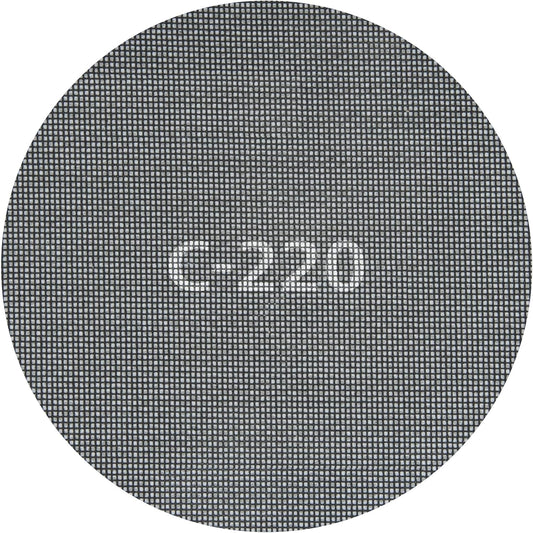 164125 - WOLFCRAFT Rrjetë Lëmuese Ngjitëse 5Ø 225mm - 2288000 - Për Lëmues Murale dhe Tavani - Rrjetë me Velcro për Gips, Dru, Grimcë 220