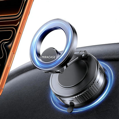 273852 - MIRACASE Mbajtëse Telefoni për Makinë për Magsafe, Thithje Ultra e Fuqishme, 360° për iPhone 17 16 15 14 13 12 Pro Max