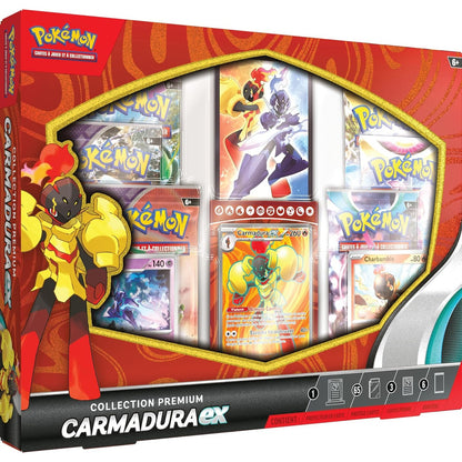 58407 - POKÉMON - Koleksioni Premium Carmadura-Ex, Multicolor, 290-55818