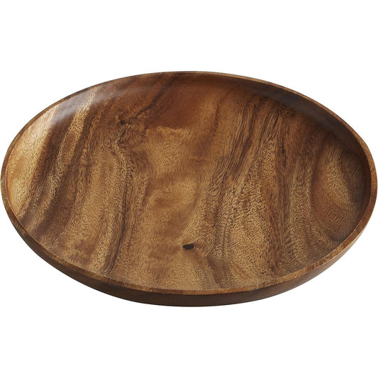 197920 - PREMIER HOUSEWARES Pjatë prej Druri Akacie, Kafe, 3 x 31 x 31 cm