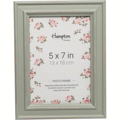 186452 - HAMPTON FRAMES Kornizë Fotografie, 13x18cm, Druri, Jeshile Sherebele, Dizajn Modern, Hapur nga Qelqi, e Montueshme në Mur