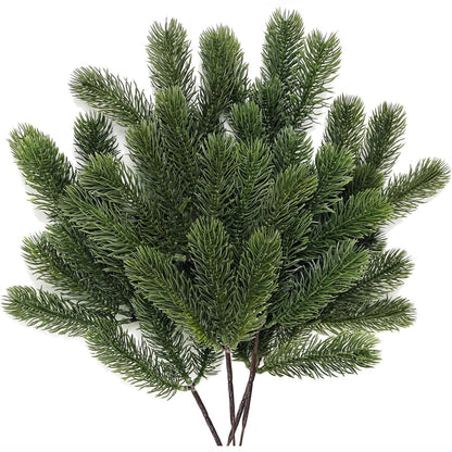 215334 - TINA 4 Tufa me Degë Bredhi Artificial, 44cm, për Dekorime Krishtlindjesh