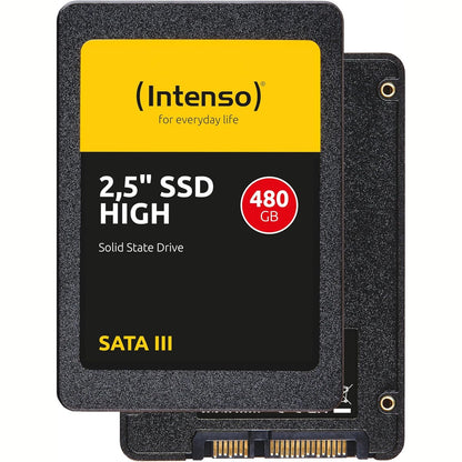 266490 - INTENSO SSD i brendshëm 2.5" SATA III High, 480 GB, 520 MB/sekonda, i zi
