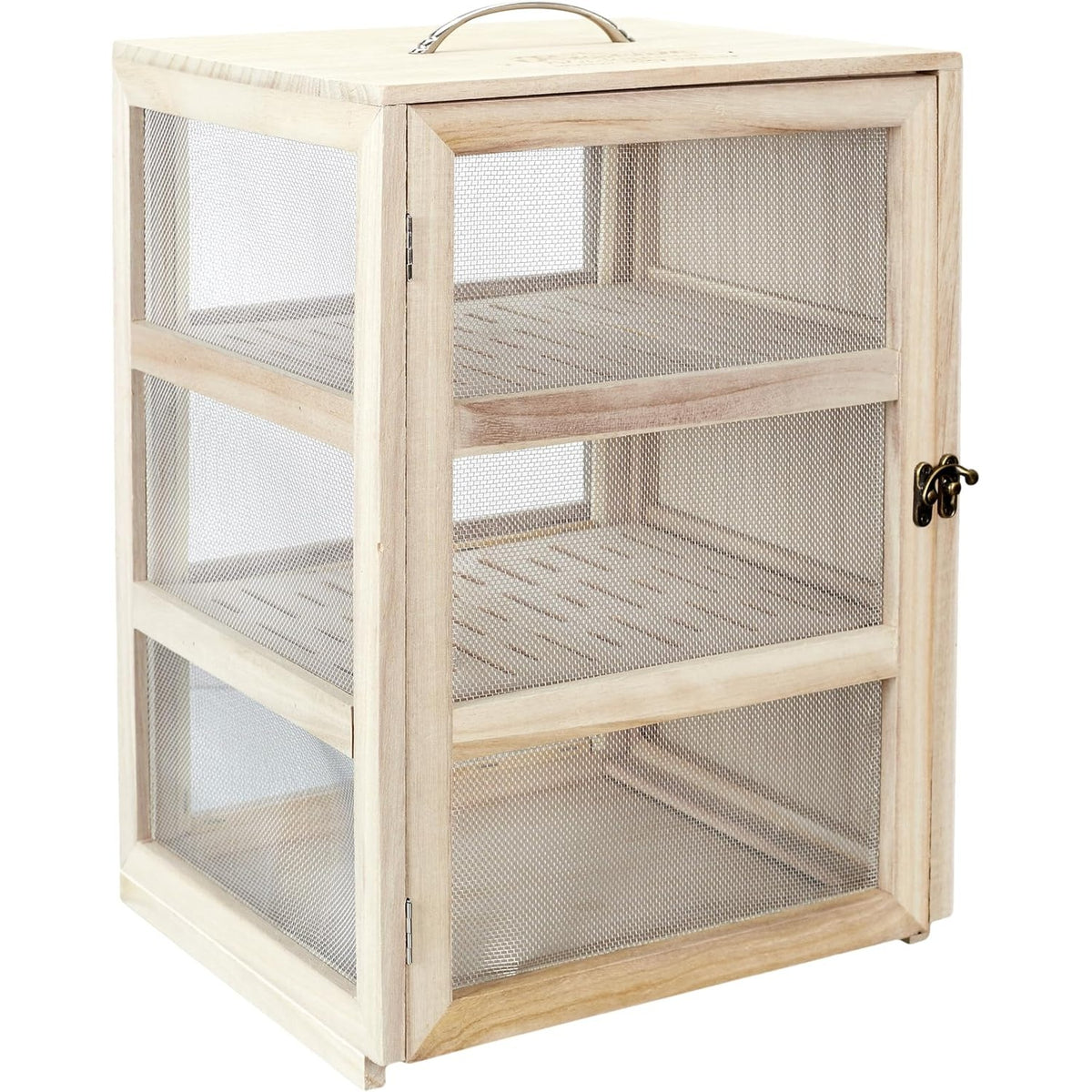 313219 - COOK CONCEPT Qilar prej druri Paulownia me 2 rafte të lëvizshëm, 39 cm
