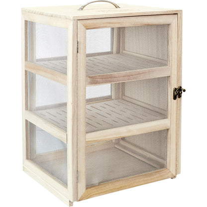 313219 - COOK CONCEPT Qilar prej druri Paulownia me 2 rafte të lëvizshëm, 39 cm