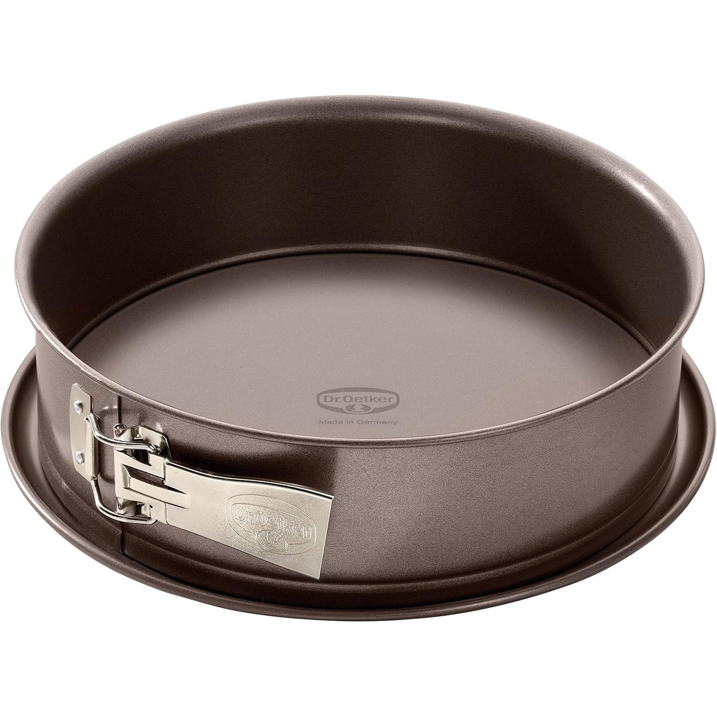221491 - DR. OETKER Tavë pjekjeje Ø 28 cm, bazë smalti, shtresë jo-ngjitëse, rezistente ndaj nxehtësisë deri në 230°C, kapacitet 3900 ml