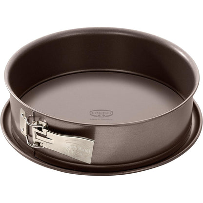 221491 - DR. OETKER Tavë pjekjeje Ø 28 cm, bazë smalti, shtresë jo-ngjitëse, rezistente ndaj nxehtësisë deri në 230°C, kapacitet 3900 ml