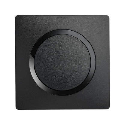 335503 - DEBFLEX Ndërprerës i plotë Casual Evo me dy drejtime, muri me pllakë mbuluese, dizajn i thjeshtë, ABS, 130 x 110 x 40 mm