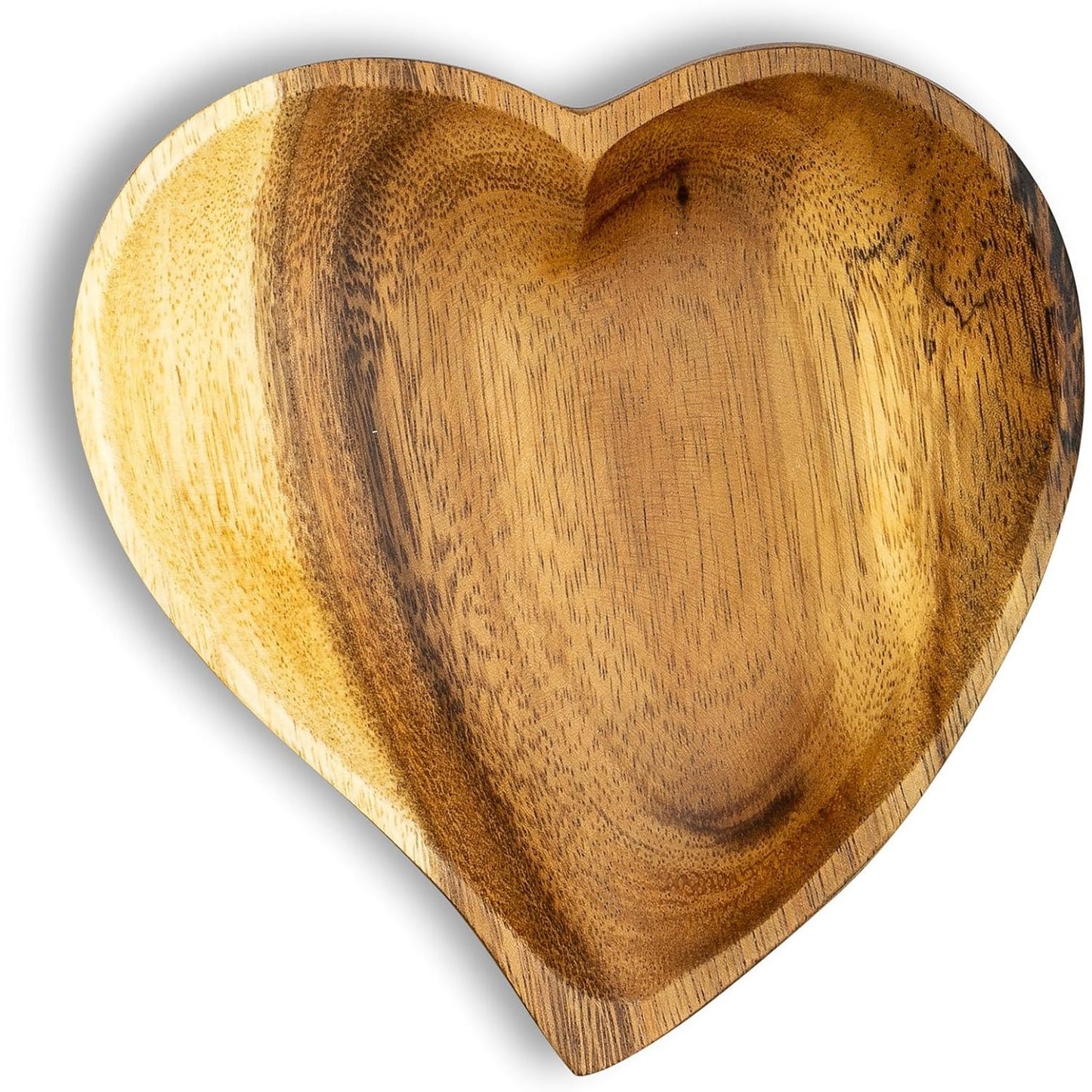 165098 - TAS - Tas prej Druri Akacie për Fruta ose Sallatë, 15 cm, si Kuti Dekorative