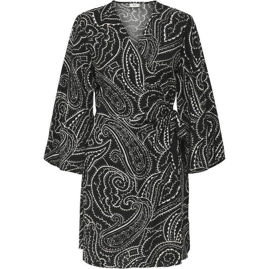 194367 - FUSTAN JDY JDYPEPPER 7/8 me Rrota të rrumbullakëta WVN DIA për Femra - Eggnog i Zi