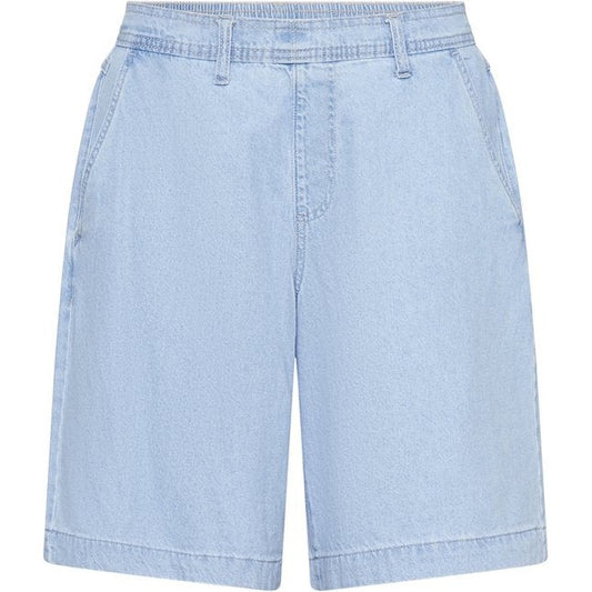 194227 - SISTERS POINT - Pantallona të shkurtra Osa-sho për femra, Ngjyra e blu e larë, Madhësia S