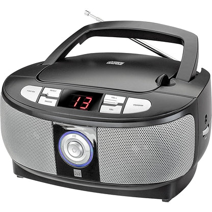 266405 - Boombox Dual 74575 P 49-1 me CD player - Radio FM, Ekran LED, Funksionim me rrjet elektrik ose bateri, E Zi