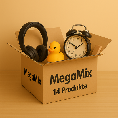 144 - MegaMix me 14 produkte për kujdes qensh e macesh, pajisje fshese me korrent, dekor/figurinë, kuzhinë (çajnik+gota), punime artizanale & kuti dhuratash, ndriçim LED dhe aksesorë perde/derë mace