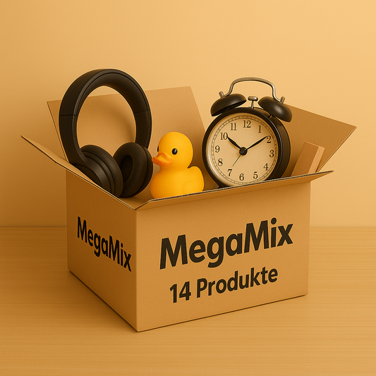 144 - MegaMix me 14 produkte për kujdes qensh e macesh, pajisje fshese me korrent, dekor/figurinë, kuzhinë (çajnik+gota), punime artizanale & kuti dhuratash, ndriçim LED dhe aksesorë perde/derë mace