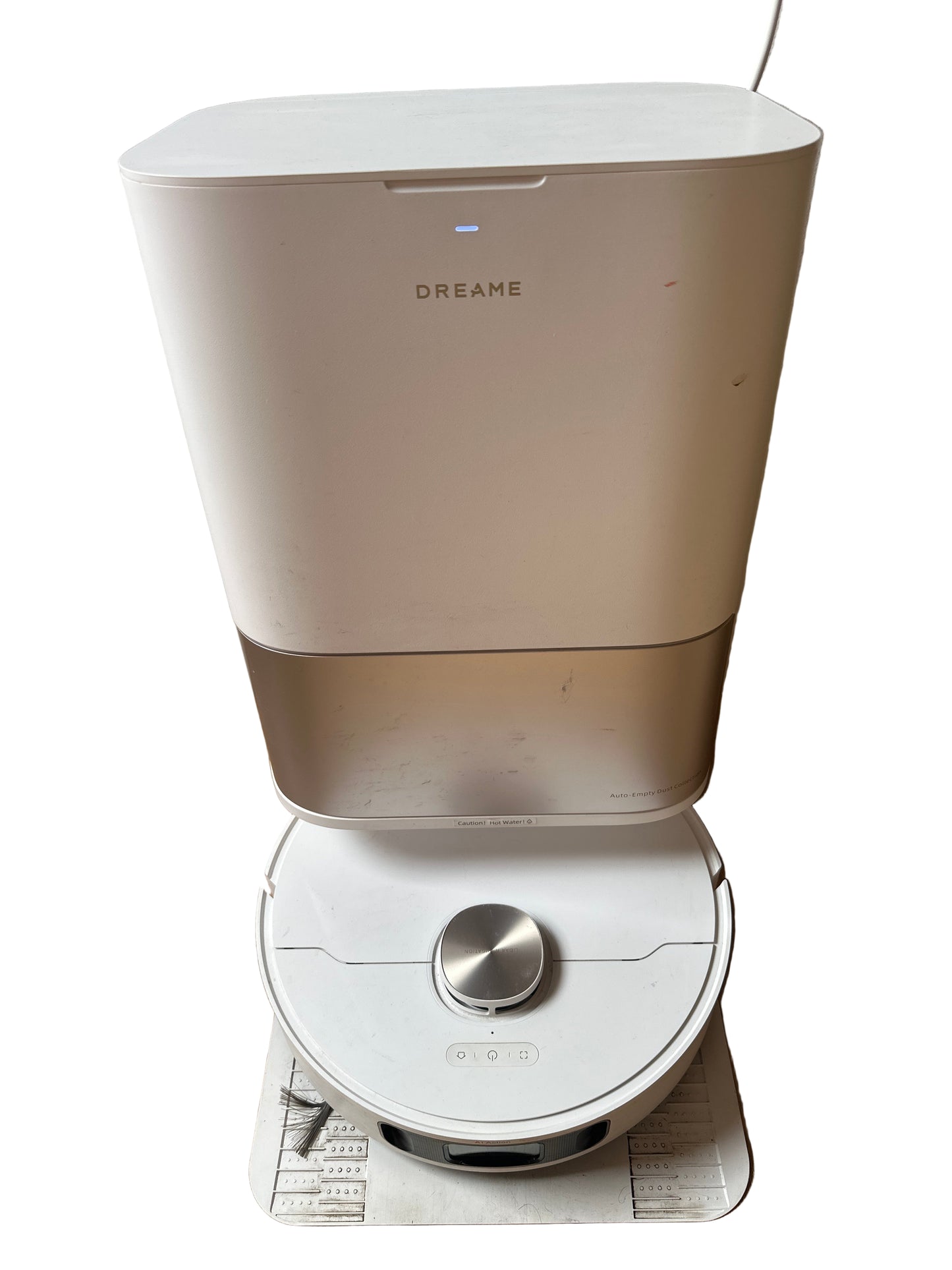 94040 - DREAME L10s Pro Ultra Heat - Fshesë Robotike me Korrent dhe Mop Dyshemeje, Zgjatim Mopi, Mop Vetëpastrues me ujë të nxehtë, Thithje 7,000 Pa, Larje dhe Pastërim Dyshemesh me Mop të dyfishtë.