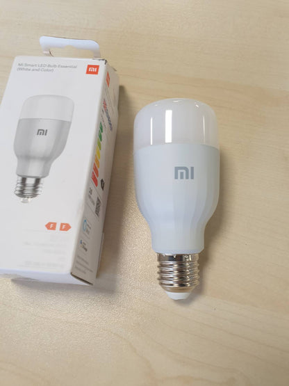 288788 - XIAOMI Mi Smart LED Bulb Essential (i Bardhë dhe me Ngjyra) - 16 milionë ngjyra, prizë E27, shkëlqim dhe temperaturë ngjyre e rregullueshme, kontroll inteligjent, e bardhë