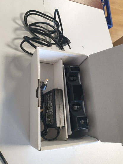 319906 - SONY Stacion zyrtar karikimi për PlayStation për 2 kontrollues DualSense 5, karikim i shpejtë dhe i njëkohshëm, dizajn me klikim të lehtë